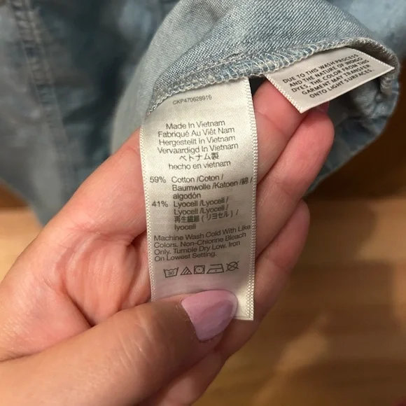 MADEWELL | Denim Margie Mini Dress in Bevy Wash - Picture 11 of 11